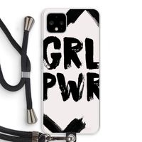 Girl Power #2: Pixel 4 XL Transparant Hoesje met koord