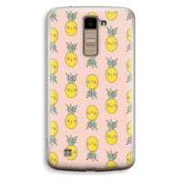 Ananas: LG K10 (2016) Transparant Hoesje
