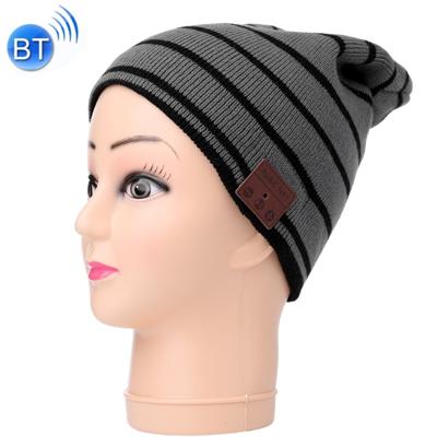 Bluetooth warme brede streep brei hoed ondersteunt het beantwoorden van de telefoon & Bluetooth portret Taking & muziek