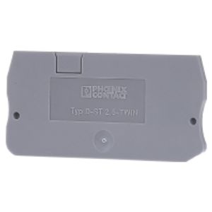 D-ST 2,5-TWIN  - End/partition plate for terminal block D-ST 2,5-TWIN