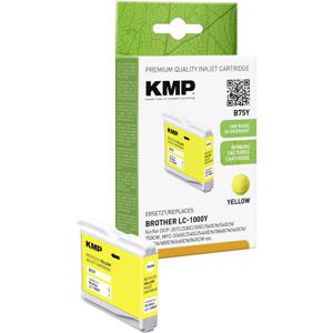 KMP Inktcartridge vervangt Brother LC-1000Y Compatibel Geel B75Y 1035,4009