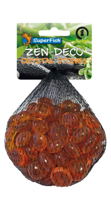 Zen Deco Crystal Stones rood