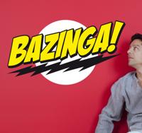 Sticker Bazinga Big Bang Theorie