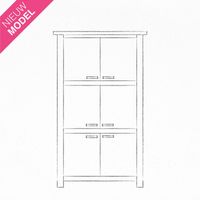 Opbergkast Beaufort | Hout  | Eikenhout | Bruin - thumbnail