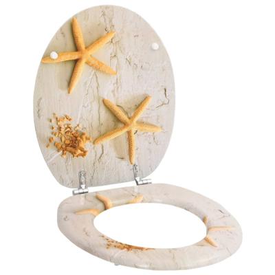 VidaXL Toiletbril zeester mdf