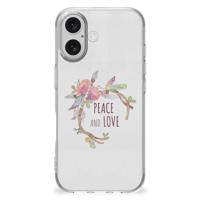iPhone 16 Telefoonhoesje met Naam Boho Text