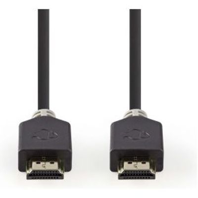 High Speed HDMI-kabel met Ethernet | HDMI-HDMI | 2.00 m | Antraciet