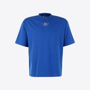 T-shirt Felblauw Paisley