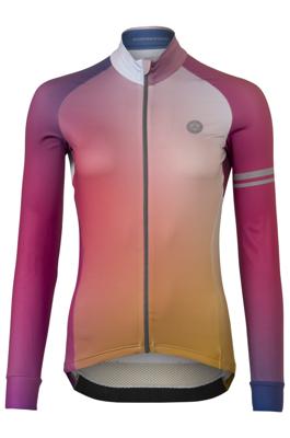 AGU Gradient Fietsshirt Lange Mouwen Performance Dames - Multicolour - XS