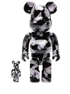 MEDICOM TOY x Yohji Yamamoto x Suzume Uchida figurines BE@RBRICK Multiple Selves - Noir