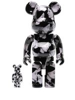 MEDICOM TOY x Yohji Yamamoto x Suzume Uchida figurines BE@RBRICK Multiple Selves - Noir