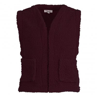 Enjoy - Rood | Dames | Gilet | Rood | L | regular | Kamst mode