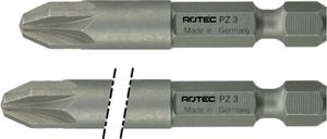 Rotec PRO Krachtbit PZ 3 L=50mm E 6,3 BASIC - 10 stuks - 8050003