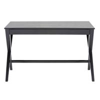 Leen Bakker - Bureau Gorvik - 75x120x60 Cm - Hout - Zwart