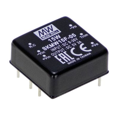 MEAN WELL SKMW15F-15 DC/DC-converter, print 1 A 15 W Aantal uitgangen: 1 x Inhoud 1 stuk(s)