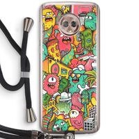 Vexx City: Motorola Moto G6 Transparant Hoesje met koord