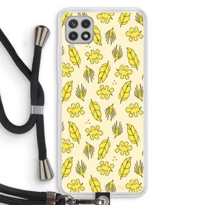 Herfst: Samsung Galaxy A22 4G Transparant Hoesje met koord