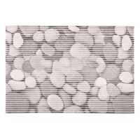 Differnz Multi Badmat Pvc 65x45cm Stones Grijs 31.002.17 - thumbnail