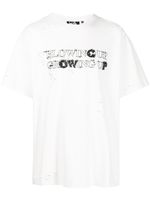 Haculla t-shirt Blowing Up Growing Up - Blanc