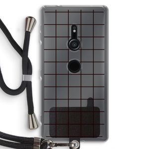 Rooster: Sony Xperia XZ2 Transparant Hoesje met koord
