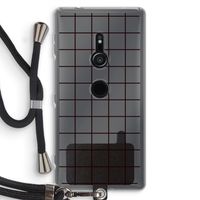 Rooster: Sony Xperia XZ2 Transparant Hoesje met koord