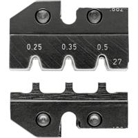 Knipex 97 49 27 97 49 27 Krimpinzetstuk MQS-stekkers 0.25 tot 0.5 mm²