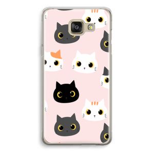 Katten: Samsung Galaxy A5 (2016) Transparant Hoesje