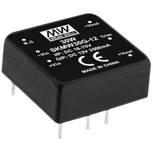 Mean Well SKMW30G-12 DC/DC-converter 2.5 A 30 W Aantal uitgangen: 1 x Inhoud 1 stuk(s)