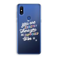 Right Place: Xiaomi Mi Mix 3 Transparant Hoesje
