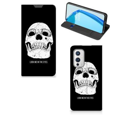 Mobiel BookCase OnePlus 9 Skull Eyes Mobiel BookCase OnePlus 9 Skull Eyes