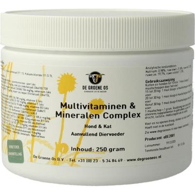 Groene Os Multi vitamine & mineralen complex hond/kat