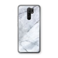 Witte marmer: Xiaomi Redmi 9 Transparant Hoesje