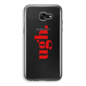 Ugh: Samsung Galaxy A5 (2017) Transparant Hoesje