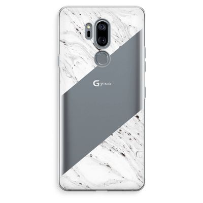 Biggest stripe: LG G7 Thinq Transparant Hoesje