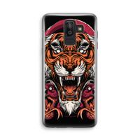 Tiger and Rattlesnakes: Samsung Galaxy J8 (2018) Transparant Hoesje