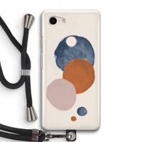 Geo #4: Pixel 3 Transparant Hoesje met koord