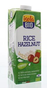 Isola Bio Rice Hazelnut Drink 1000 ml