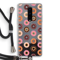 Donuts: OnePlus 8 Transparant Hoesje met koord