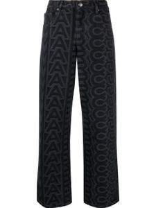 Marc Jacobs jean droit The Monogram - Noir