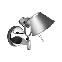 Artemide Tolomeo Faretto LED Wandlamp 3000K met switch - Aluminium