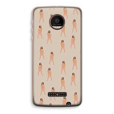 You're so golden: Motorola Moto Z Force Transparant Hoesje