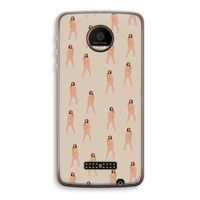 You're so golden: Motorola Moto Z Force Transparant Hoesje