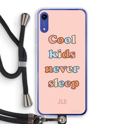 Cool Kids Never Sleep: Honor Play 8A Transparant Hoesje met koord