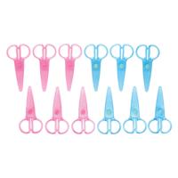 Colorations - kunststof schaar, set van 12