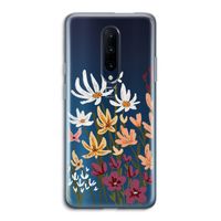 Painted wildflowers: OnePlus 7 Pro Transparant Hoesje