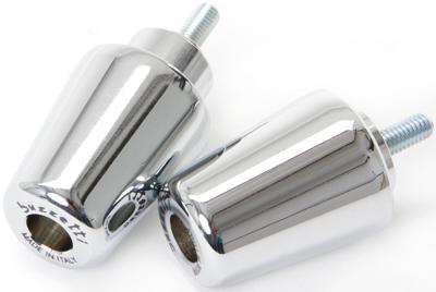 Buzzetti Handlebar plugs chrome