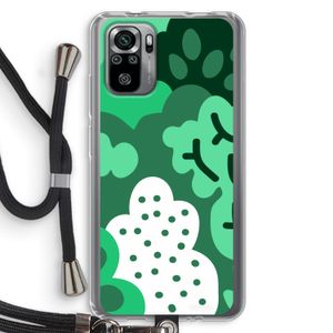 Bushes: Xiaomi Redmi Note 10S Transparant Hoesje met koord