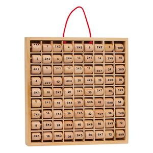 Small Foot houten vermenigvuldigingstabel 1x1