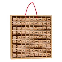 Small Foot houten vermenigvuldigingstabel 1x1