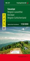 Wandelkaart 237 Saualpe - Region Lavanttal - Koralpe - Region Schilcherland | Freytag & Berndt - thumbnail